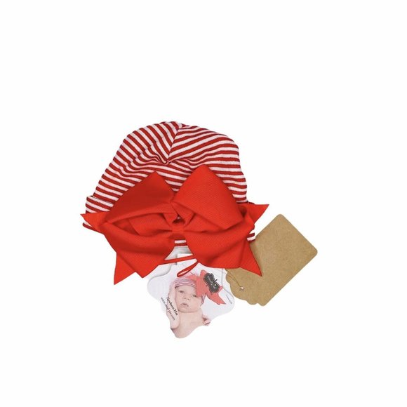 G12-Mud Pie, 0-3M, cotton knit hat - Picture 1 of 1